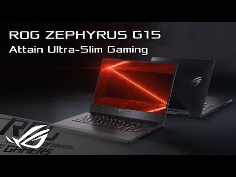Attain Ultra-slim Gaming - ROG Zephyrus G15 | ROG