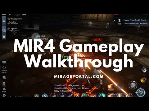 Mir4 Gameplay Walkthrough (Short Gameplay)