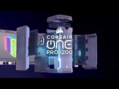 CORSAIR ONE PRO i200 Compact Workstation-Class PC - Create Something Amazing