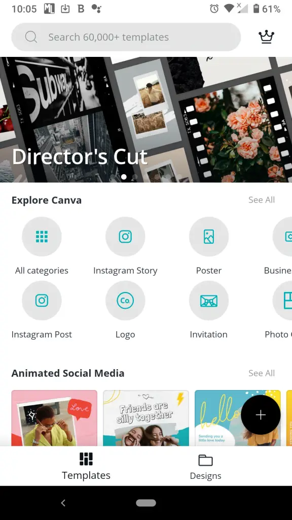 android app canva
