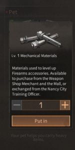 mechanical material to increase your damage