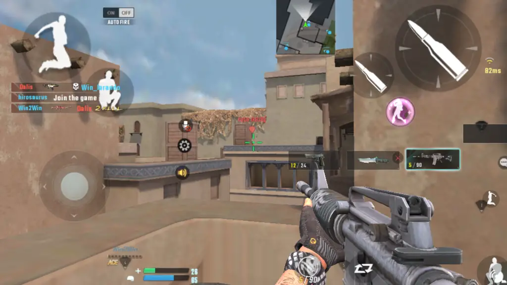 gameplay of bullet angel