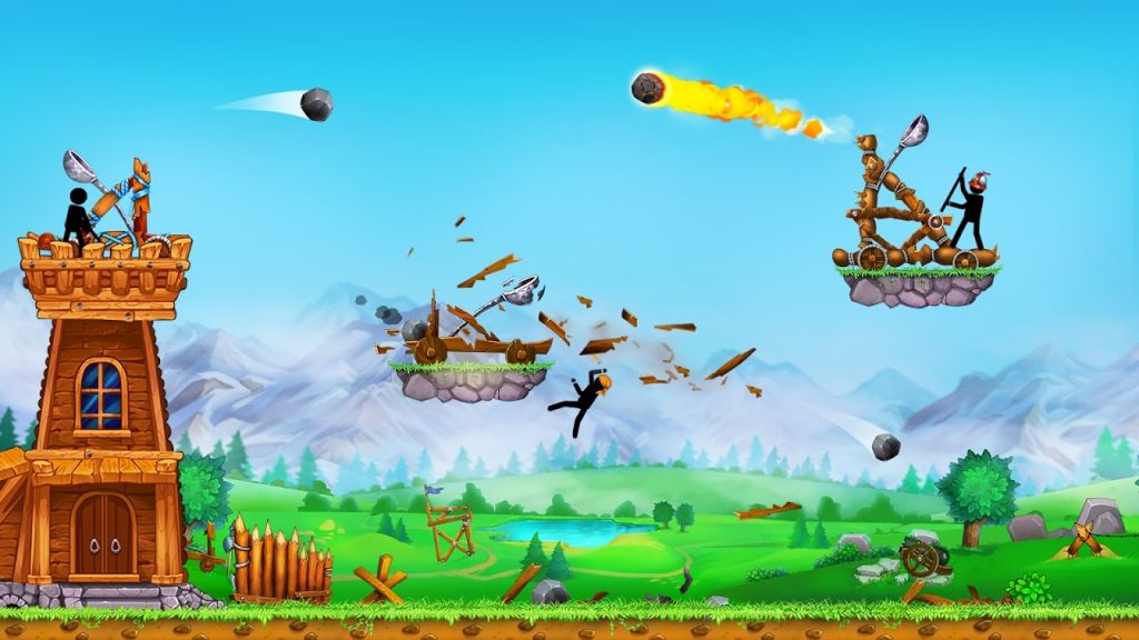 offline android game, catapult 2