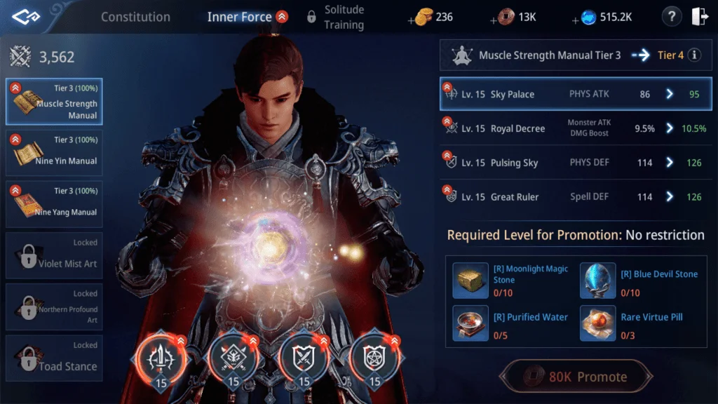 mir4 inner force increase mir4 stats