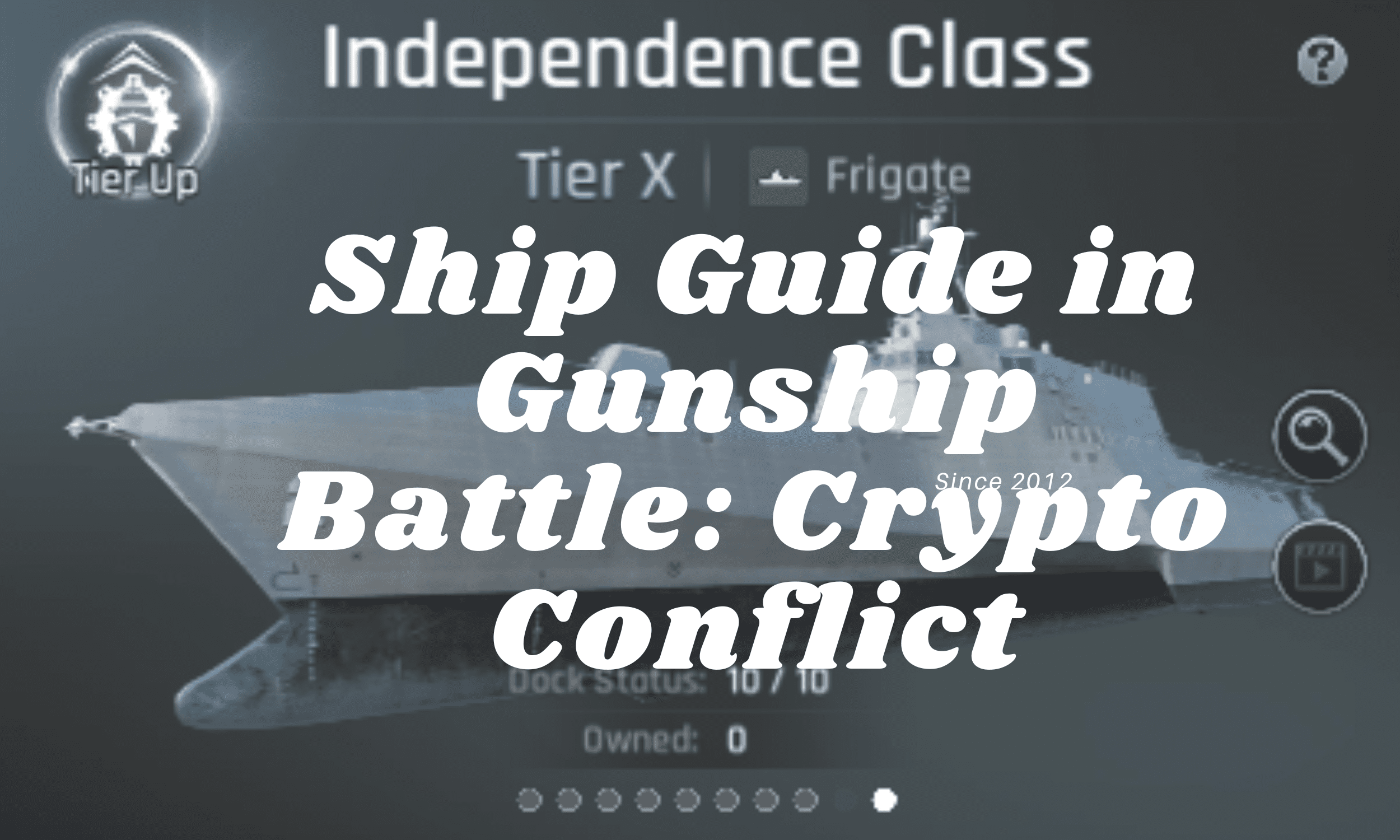 Ship Guide in Gunship Battle Crypto Conflict