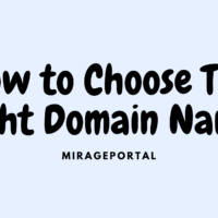 How to Choose The Right Domain Names
