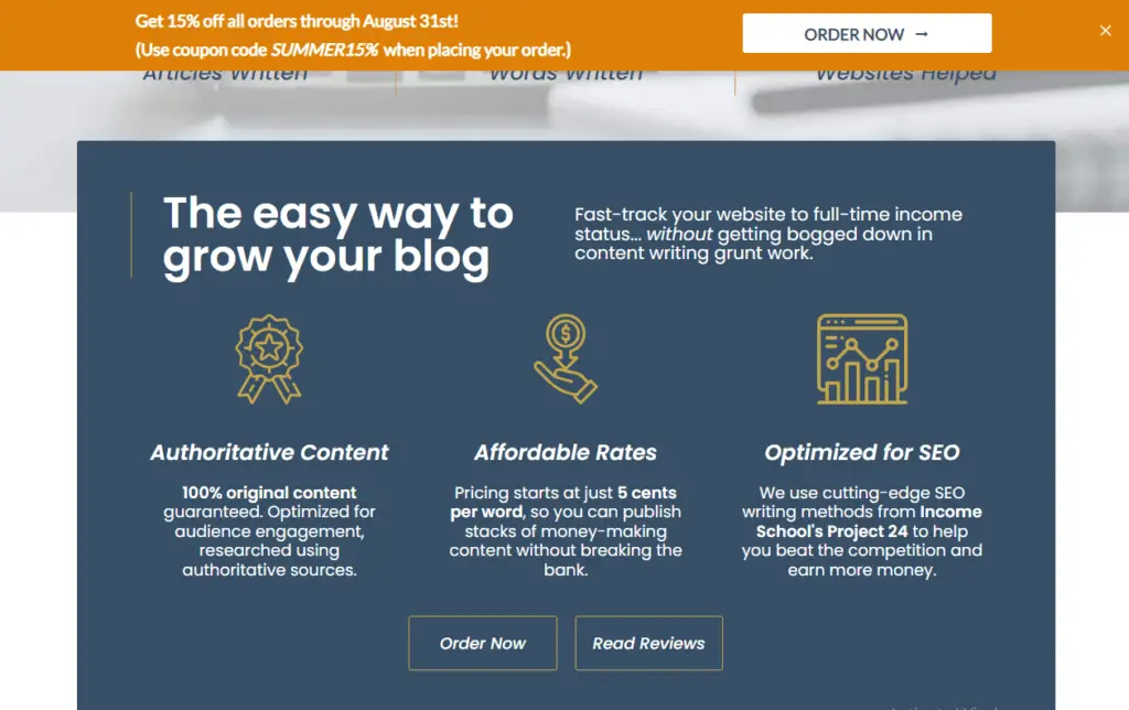 wewrite blog post, content writer websites