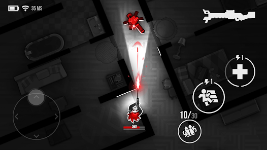 screen shots for bullet echo mobile game