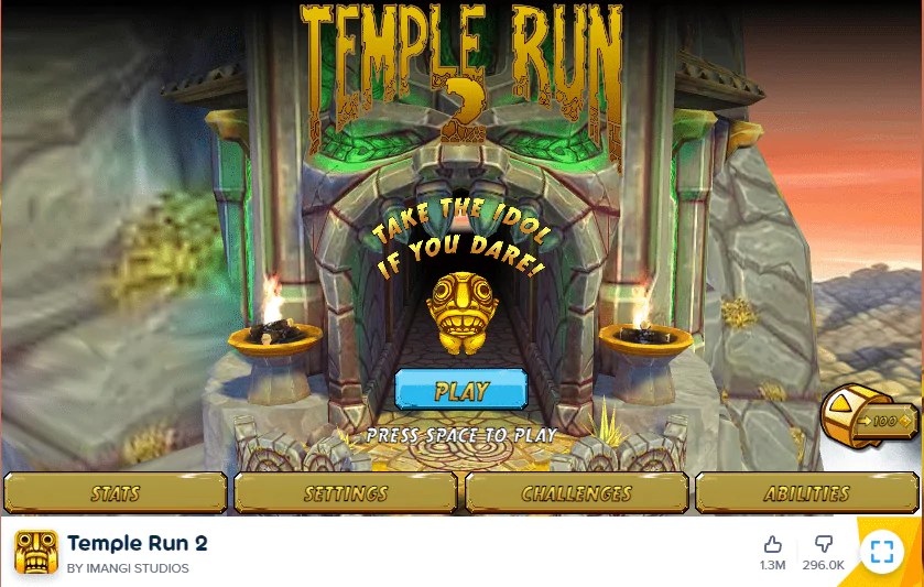 temple run 2 browser games