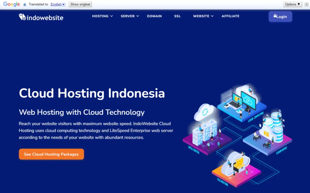 indowebsite, super cheap cloud hosting