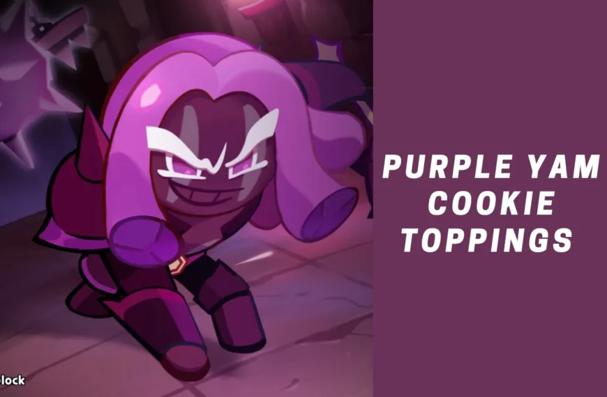 Purple Yam Cookie Toppings Cookie Run Kingdom