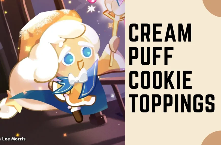 Cream Puff Cookie Toppings Cookie Run Kingdom