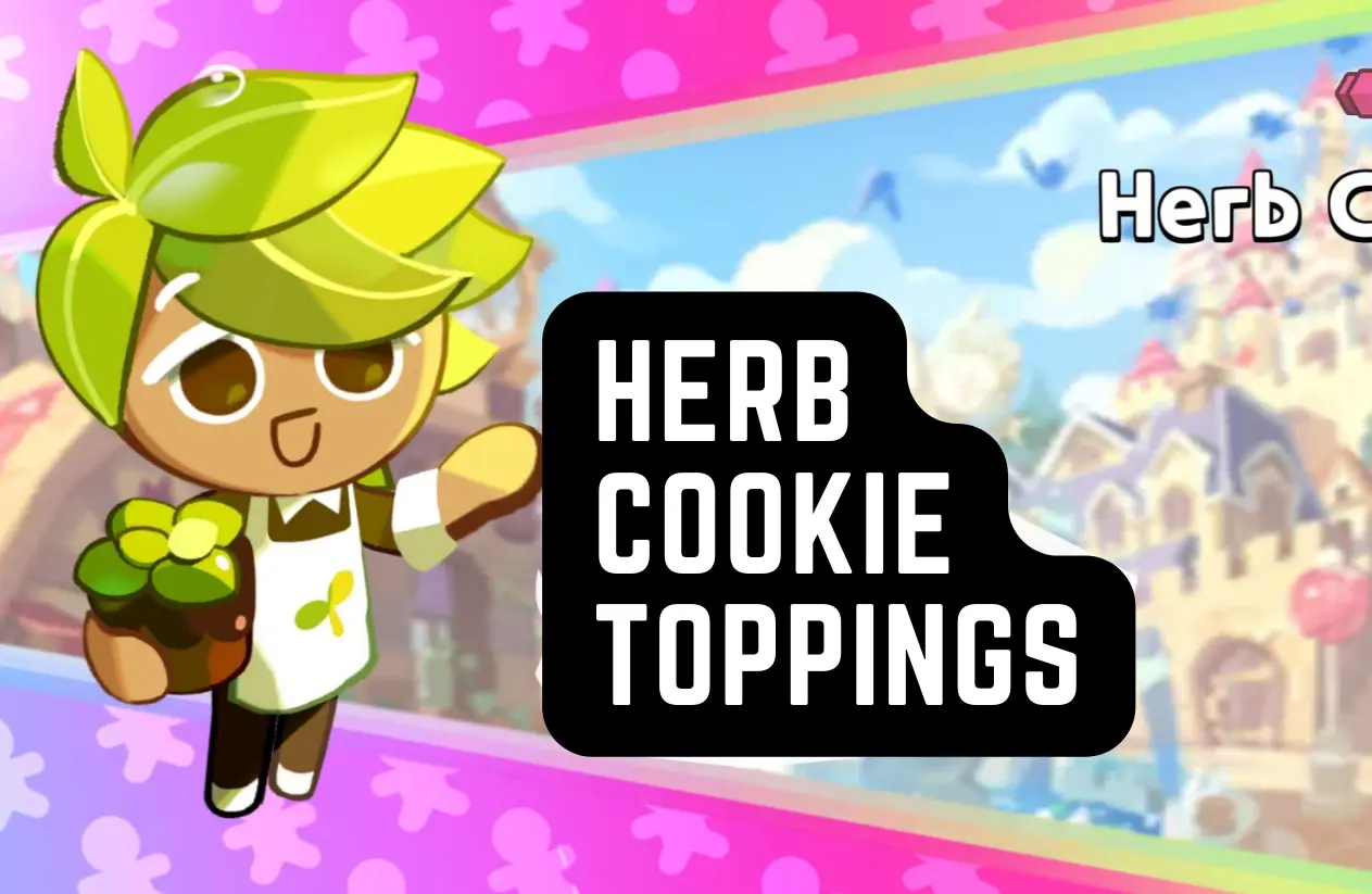 Herb Cookie Toppings