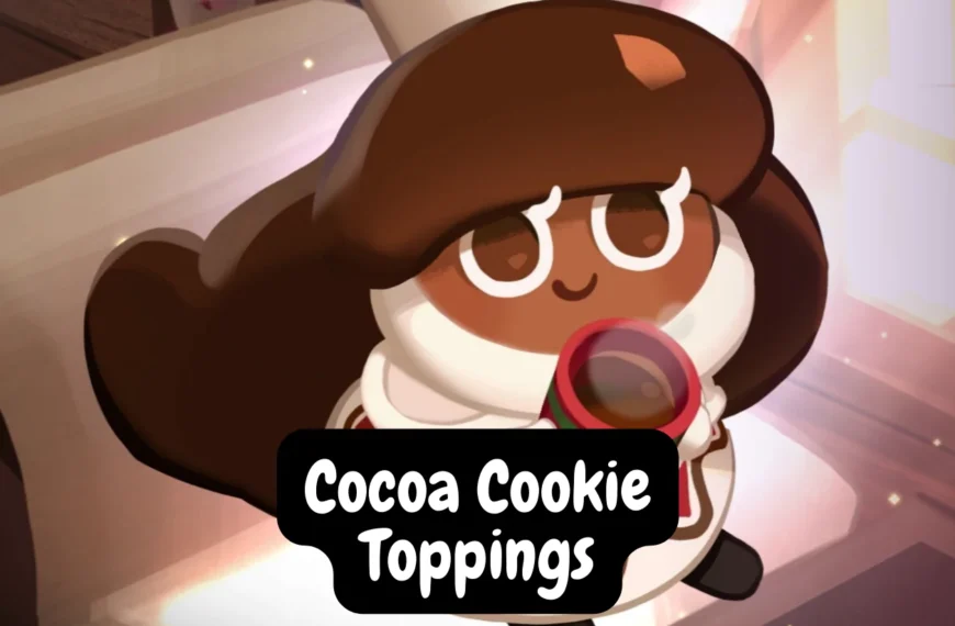 Cocoa Cookie Toppings Cookie Run Kingdom