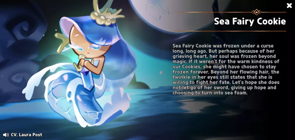 sea fairy cookie story