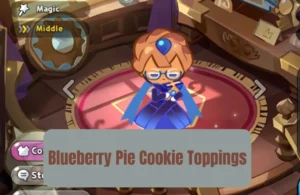 Blueberry Pie Cookie Toppings