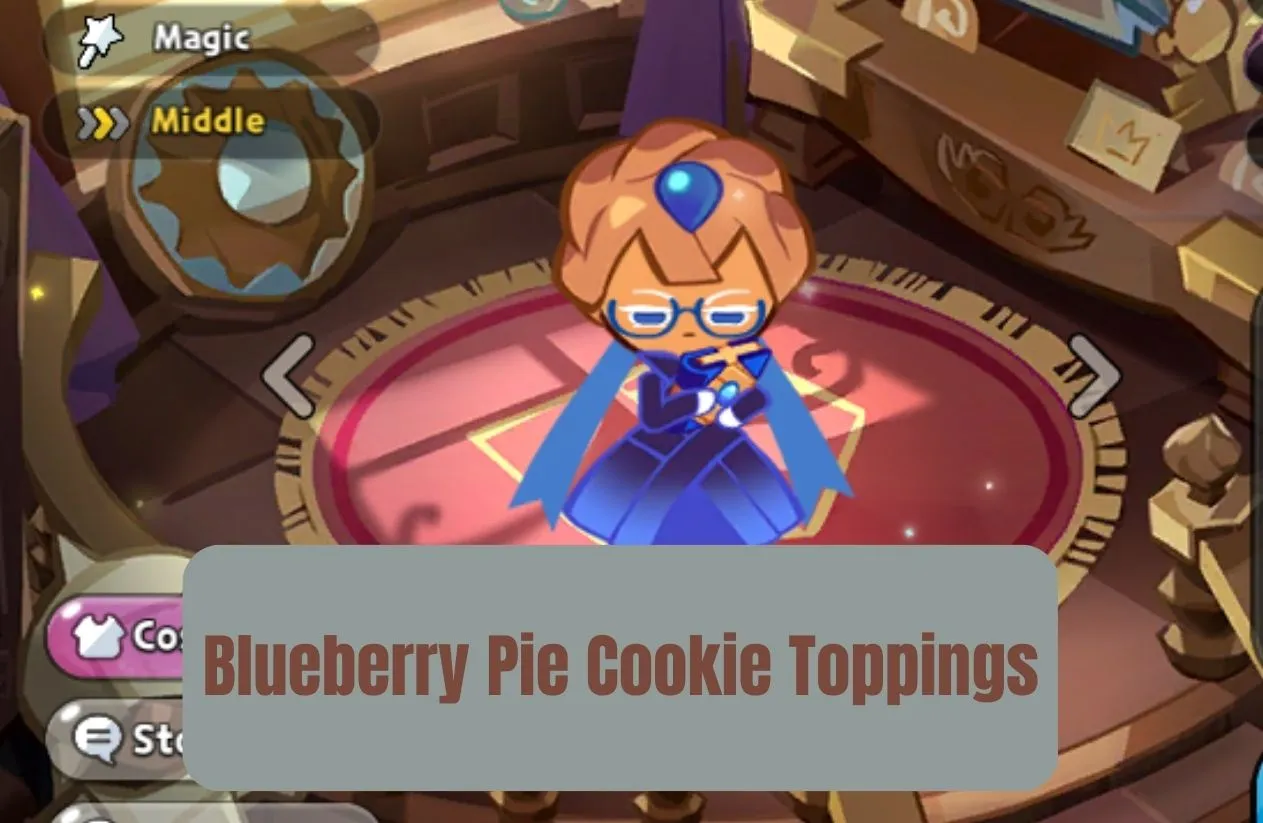 Blueberry Pie Cookie Toppings Cookie Run Kingdom 