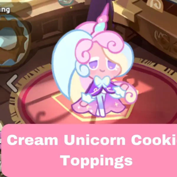 Cream Unicorn Cookie Toppings