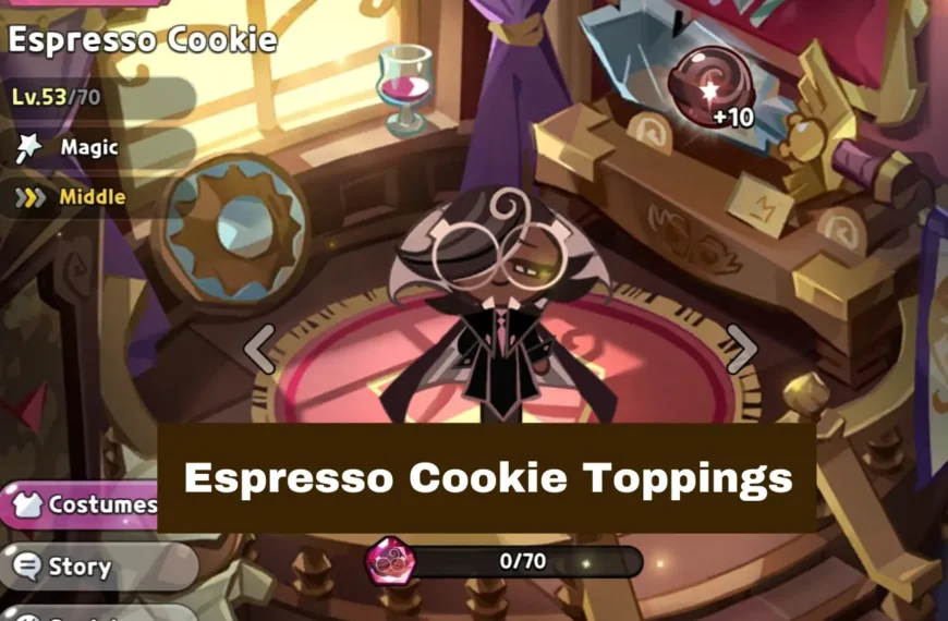 Espresso Cookie Toppings Cookie Run Kingdom