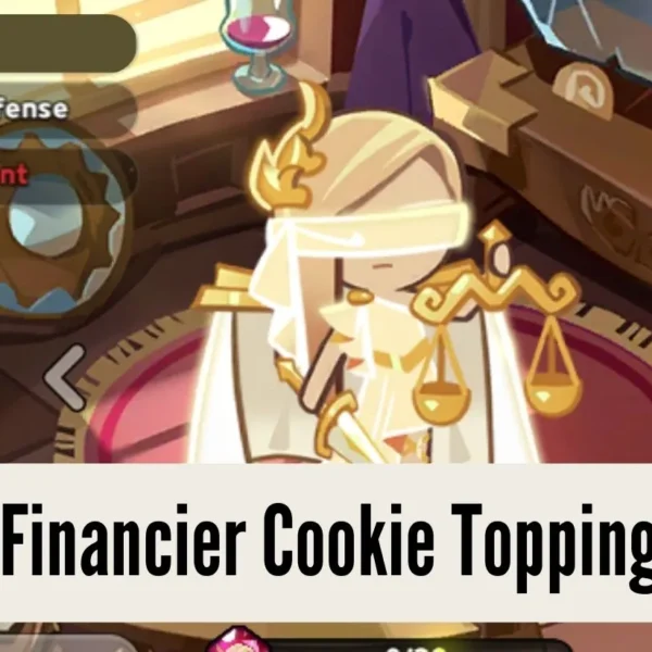 Financier Cookie Toppings