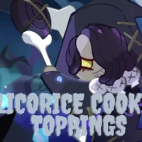 Licorice Cookie Toppings