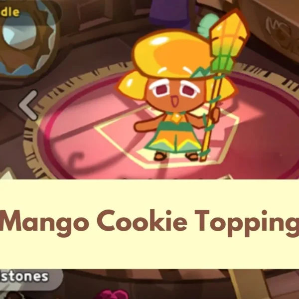 Mango Cookie Toppings