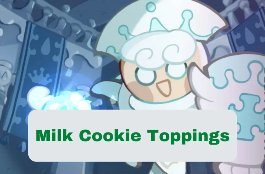 Milk Cookie Toppings