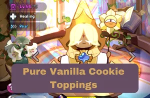 Pure Vanilla Cookie Toppings
