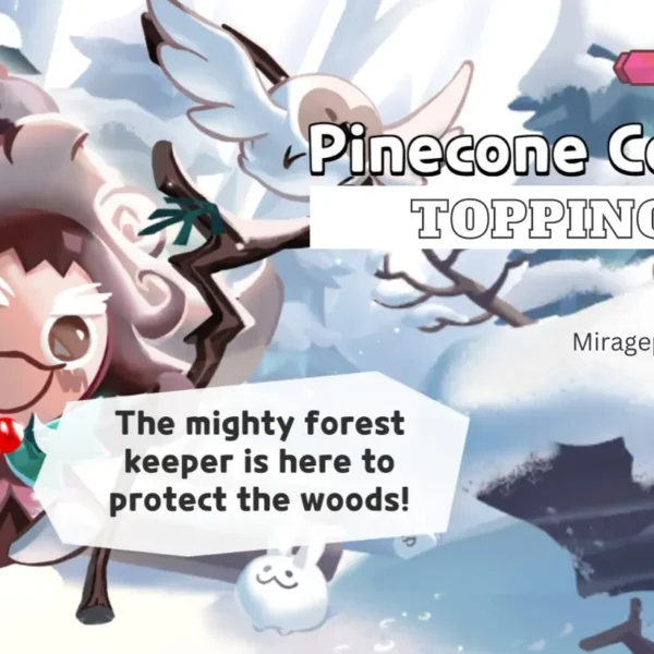 pinecone cookie toppings