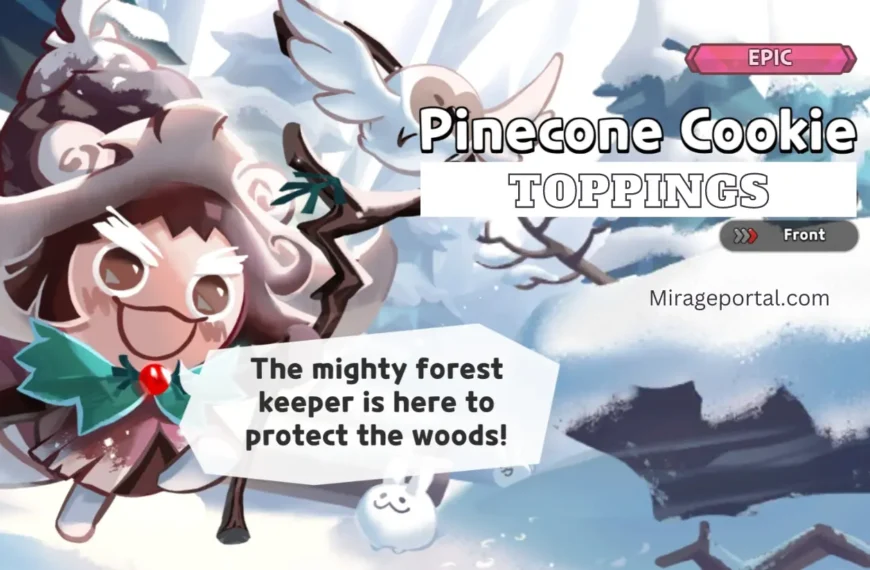 pinecone cookie toppings