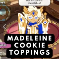 Madeleine Cookie Toppings build