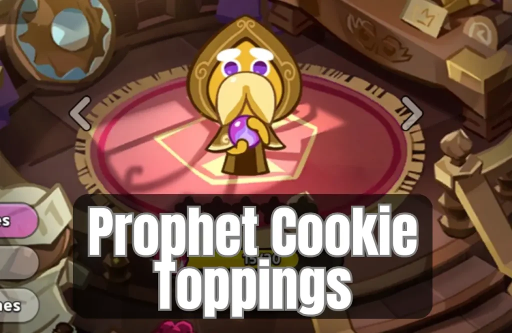 Prophet Cookie Toppings Build In Cookie Run Kingdom