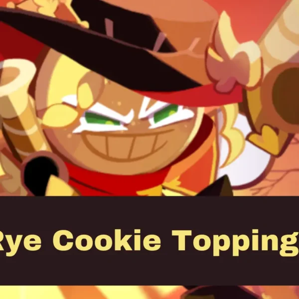 Rye Cookie Toppings