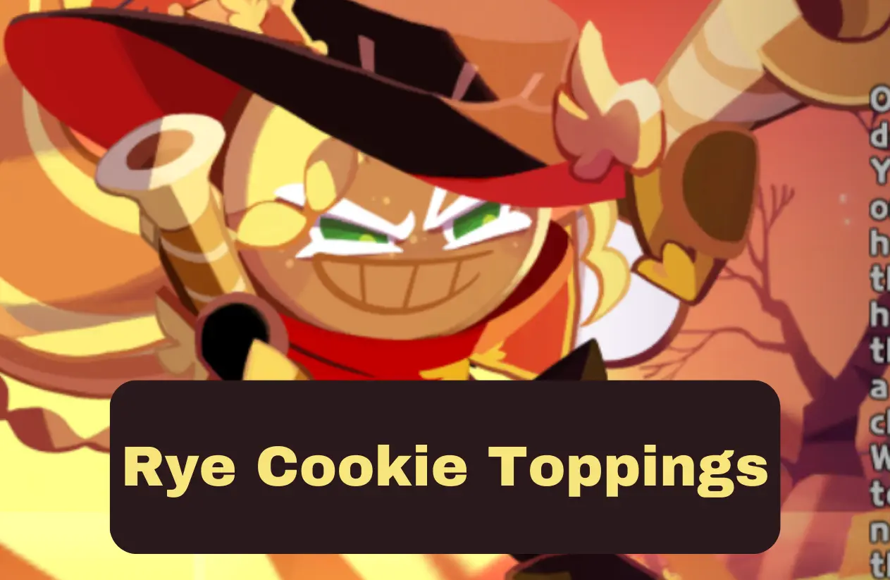 Rye Cookie Toppings