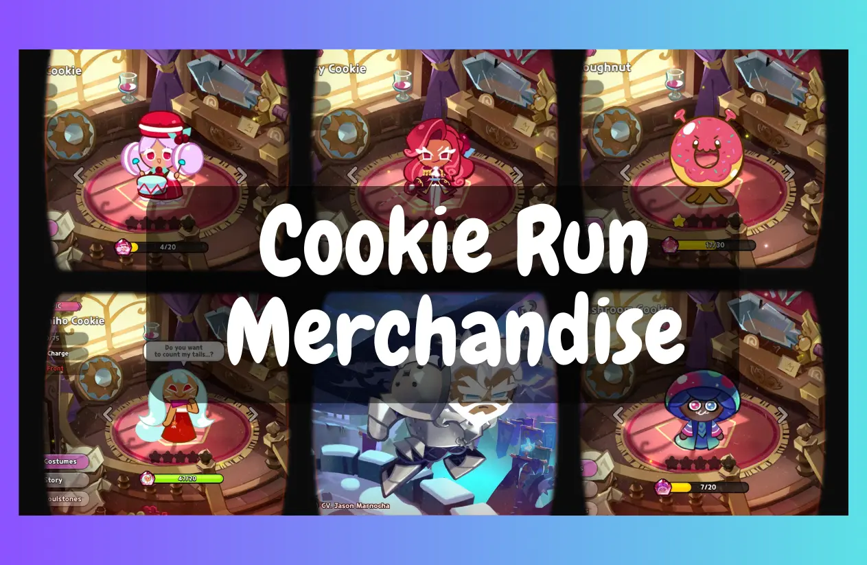 cookie run merchandise