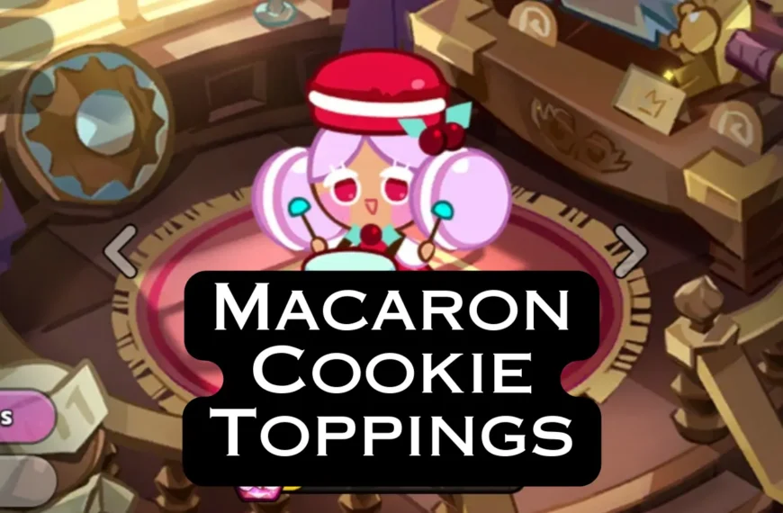 Macaron Cookie Toppings Build In Cookie Run Kingdom
