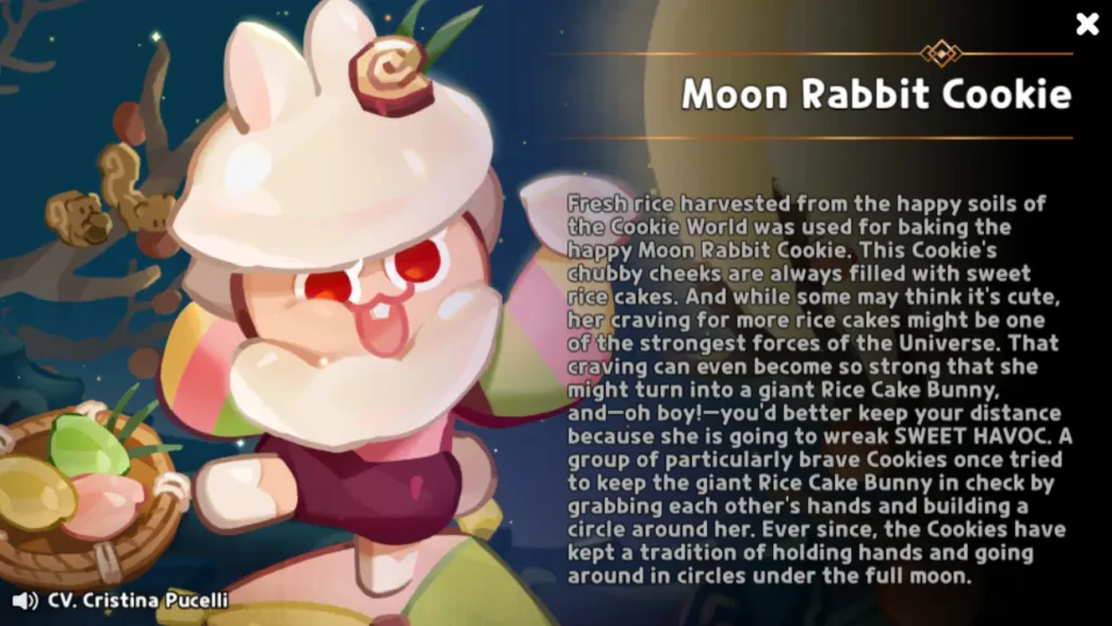 moon rabbit cookie story