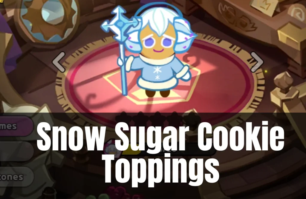 Snow Sugar Cookie Toppings Build