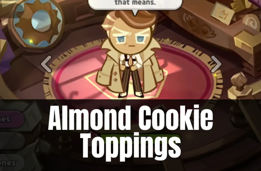 Almond Cookie Toppings