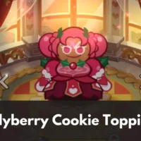 Hollyberry Cookie toppings