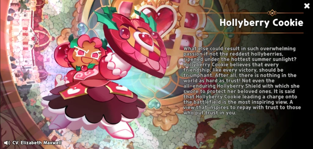 hollyberry cookie story