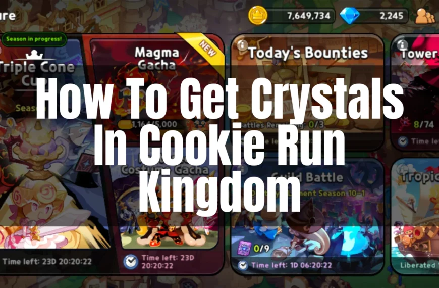 how to get crystals in cookie run kingdom