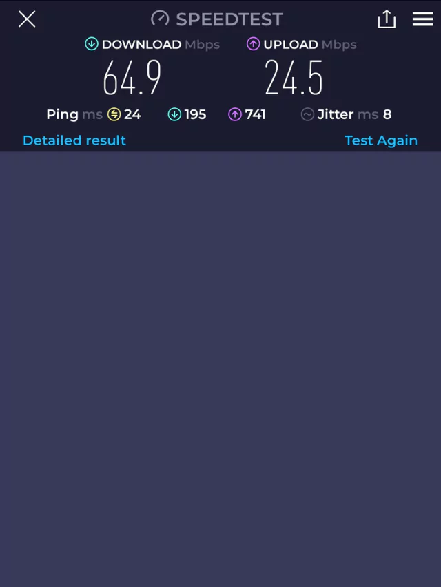 speed test without using vpn lat