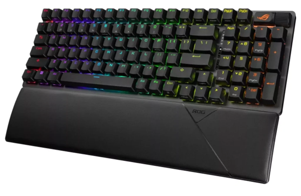 Asus ROG Strix Scope II 96 Wireless one of the best quiet gaming keyboards