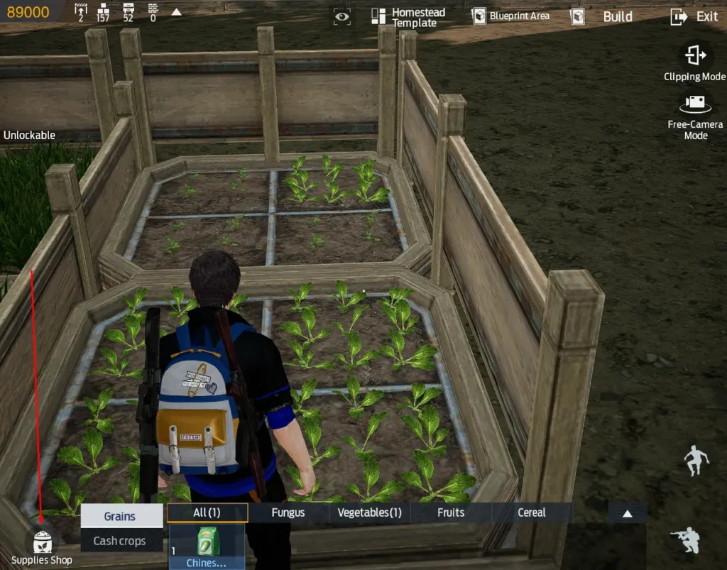 how to plant in farmland in undawn step 2