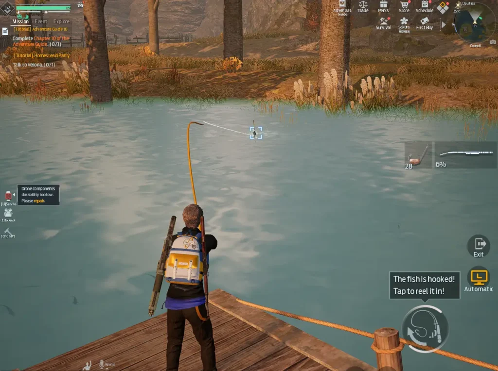how to obtain cooking ingredients through fishing