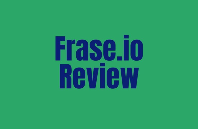 Frase.io Review featured image