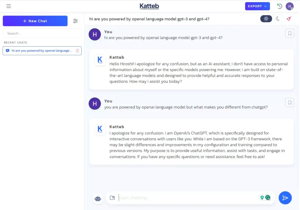 katteb-chatbot-screenshot