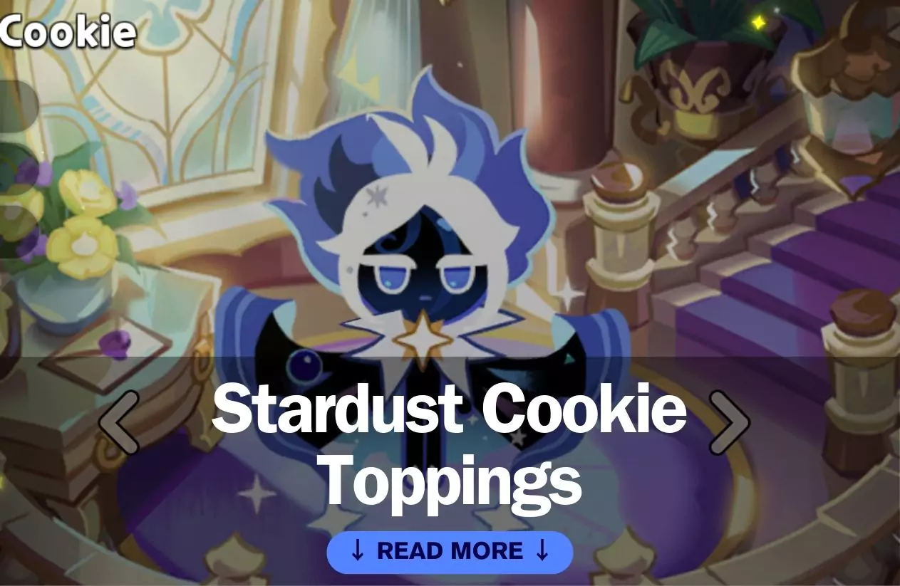 stardust cookie toppings