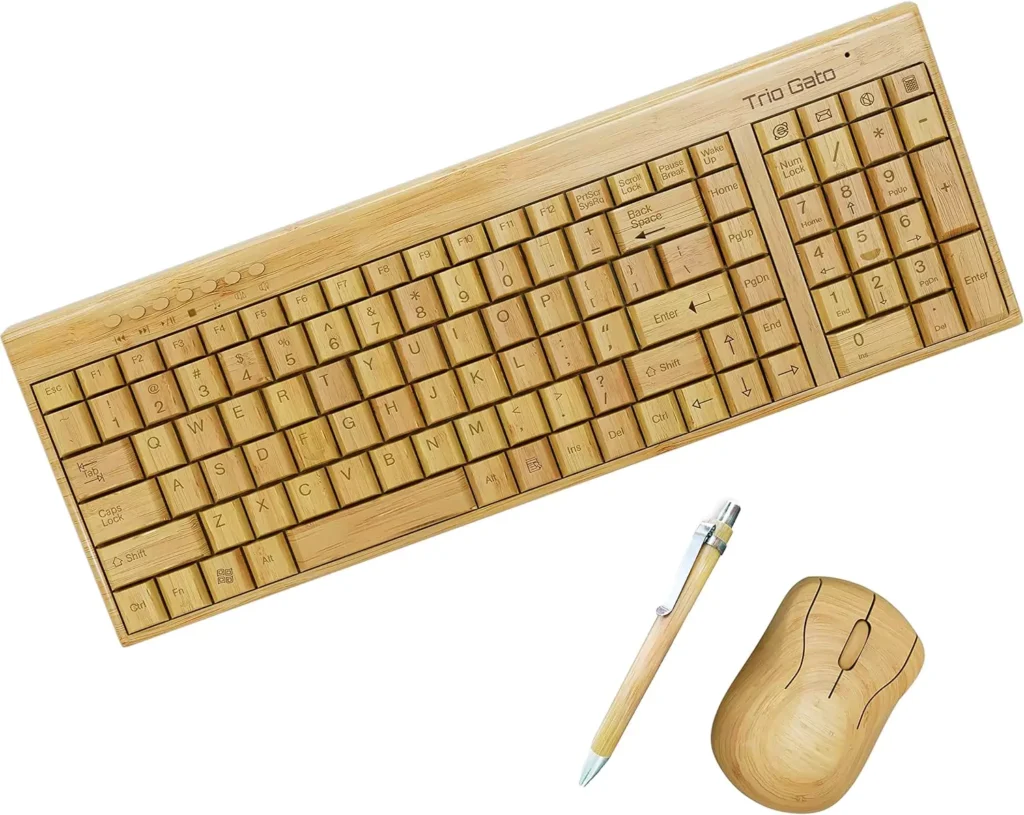bamboo keyboards and mouse screenshot